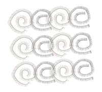 Mikikit 20 piezas Pestañas Postizas para Muñecas Naturales y Realistas Accesorios para Maquillaje de Muñecos DIY Negras y Marrones Ultrafinas para Acabado Natural