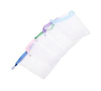 Mikikit 20 piezas Unidades de Bolsas Exfoliantes para Jabón Duraderas y Portátiles para Limpieza Facial y Corporal Colores Aleatorios con Cuerda para Colgar y Prolongar Color Aleatorio