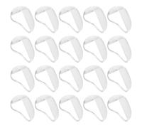 Mikikit 20 Protectores de Esquinas de Seguridad para Muebles de Pvc, Parachoques de Seguridad, 20 Pcs, Fácil de Limpiar y Resistente a Arañazos, para Mesas de Centro y Mesas de Comedor