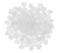 Mikikit 200 piezas Guijarros Brillantes para y de Piedras Luminosas para Decoración de Peceras y