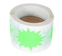 Mikikit 200 piezas Stickers Autoadhesivos para Garaje Carteles Decorativos Etiquetas de Precio Verde para Tiendas y Manualidades