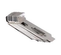 Mikikit 20piezas Deflector De Caja De Computadora Tapa De Ranura Pci Tapa De Ranura Ventilada para Mini Pc Soporte Ciego para Pci Compatible con Salida Vga y Displayport