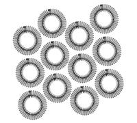 Mikikit 24 Piezas Diadema Elástica con Peine Flexible para Mujer y Niña Bandas de Plástico Completas y Seguras Cintillo Ondulado Cómodo para Peinar Cabello Natural y Pelucas