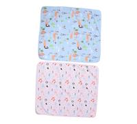 Mikikit 2piezas Almohadillas Impermeables para Cuna Tapetes para Orinar Almohadilla para Cuna de Protección para Cambiador Bebe Empapadores de Cama