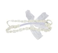 Mikikit 2piezas Banda Cabello Encaje y Flores Diademas De Flores Para Accesorios Cabello Foto Para Niña Color Aleatorio