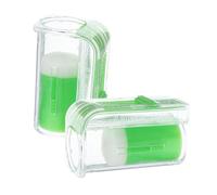 Mikikit 2piezas Botella De Marcaje De Reina De Abejas Herramienta Esencial De Apicultura Ligera y Portátil Fácil Identificación y Manejo Suministros De Apicultura Sin Daño Para Reinas