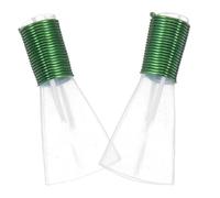 Mikikit 2piezas Caña de Suona Profesional para Instrumentos Chinos Silbato de Plástico Practicar y Mostrar Accesorio de Repuesto para Caña de Suona