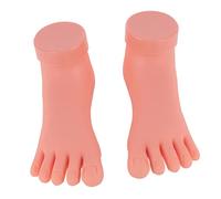 Mikikit 2piezas Modelo De Derecho Izquierdo Para Práctica De Uñas Herramienta De Entrenamiento De Manicura Por Paquete Para Mujeres y Niñas Salones De Belleza o Talleres Caseros