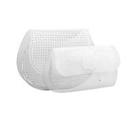 Mikikit 2Piezas Sábanas de Lona de Malla de Plástico para Hechos Mano Kit Transpirable y Instalación DIY