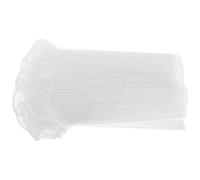 Mikikit 3.65m Hilo Pearl Wave de Gasa Arrugada para Envoltura de Flores Manualidades Bodas Aniversarios Artículos para Decoración Floral