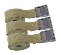 Mikikit 3 Correas de Amarre de Nylon Tensor Rápido para Camping y Montañismo, Cintas de Sujeción Resistentes y Ecológicas para Equipaje y Tiendas de Campaña