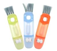 Mikikit 3 piezas Cepillo Limpiador Botellas para Biberones y Vasos Resistente y Reutilizable para Tapas y Tetinas Limpieza y Práctica para Botellas Deportivas Leche