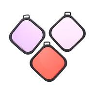 Mikikit 3 Piezas Filtro de Subacuático para Cámara Accesorio para Buceo y Corrección de Color Profundidades