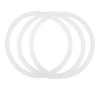 Mikikit 3 Piezas Juntas de Cuenco Musical para Cuenco Tibetano Anillo de Goma para Budista Cojín para Sonoro para Meditación Religiosa