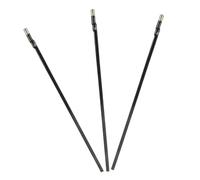 Mikikit 3 piezas Palancas de Ajuste para Guitarra Varilla de Refuerzo de Cuello de Guitarra Dos Vías Diseño Ergonómico Superficie Lisa sin Bordes Fácil Instalación y Refuerzo Protector