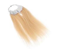 Mikikit 30 piezas Mechones de Cabello Natural para Teñir con de Colores y Muestras de Tinte para Peluquería Formación Coloración y Pruebas de Estilo Profesional