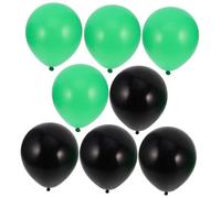 Mikikit 30 Piezas traje de globo globos verdes globos de cumpleaños globos de latex globo negro verde globo verde globos negros y verdes ballones verdes emulsión