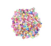 Mikikit 3000 piezas Accesorios para Uñas Frutas Flores y Pastel Decoración DIY para Manicura Femenina Kit de Ornamentos Ligeros y Duraderos para Salón y Casa