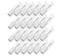 Mikikit 30piezas Mini Tubos Vacíos de Brillo Labial Envases Rellenables de Plástico de Tubos Vacíos para Crear Tu Propio Brillo Labial Líquido para Empaquetar Maquillaje