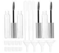 Mikikit 32piezas Tubos Vacíos para Rímel Incluye Tubos de Máscara de Pestañas Tapas Embudos y Aplicadores de Rímel para Crear Tu Propia Máscara de Pestañas Casa Color Aleatorio