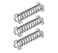 Mikikit 3piezas Resorte de Tensión Inoxidable para Correa de Perro Amortiguador de Resorte para Paseos Perros Medianos y Grandes de Cuerda Resistente para Aventuras al Aire