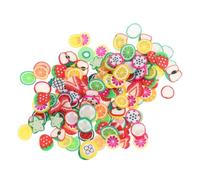 Mikikit 4 Paquetes Rodajas de Fruta para Decoración de Uñas Rebanadas Creativas de Uñas de Frutas Resina 4000 Pcs DIY Festival para Manicuristas Profesionales y Mujeres Varios estilos