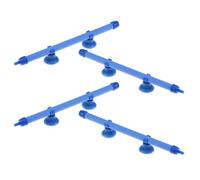 Mikikit 4 Piezas Barras de Burbujas para Acuario Difusor de Oxígeno Silencioso con Ventosas Distribución Uniforme de Burbujas para Tanques de Peces Accesorio Seguro y Removible para