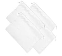 Mikikit 4 Piezas Bolsa de Almacenamiento de Satén Cordón Bolsa Pequeña para Guardar Cosas Hogar Unidades