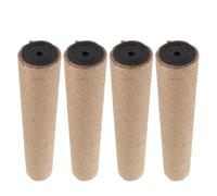 Mikikit 4 Piezas de Poste Rascador para Gatos Reemplazable con Cuerda de Sisal, Estructura Alta Resistente y Fácil Instalación para Interiores y Muebles