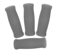 Mikikit 4 Piezas Empuñaduras de Espuma Antideslizantes para Bastones de Accesorios para Muletas y Cómodas para Personas Mayores y Discapacitados