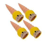 Mikikit 4 Piezas Esfera de Riego Automática para Plantas de Interior Juego de Goteros para Jardín Decoración de Macetas y Riego de Plantas Durante Vacaciones