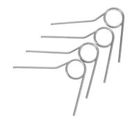 Mikikit 4 Piezas Muelles para Armónica de Metal Resortes de Tensión para Reparación de Instrumento Musical Repuestos para Armónica Boca Accesorios Duraderos para Músicos