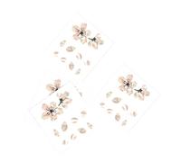 Mikikit 4 Piezas Pegatinas Decorativas de Guitarra para Panel de Guitarra Acústica Golpeador Autoadhesivo Sakura Protección contra Rayones Diseño Bonito