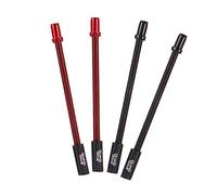 Mikikit 4 piezas Tubos de Codo V para Freno de Bicicleta Flexibles y Duraderos Guía para Cable de Freno V Compatible con Bicicletas Plegables y Carretera Resistente al Envejecimiento
