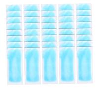 Mikikit 40 piezas Parches Refrescantes de Gel Frío Unidades Adhesivos Anti-calor para Verano Suaves para Sensible Portátiles para Uso Bebés y Adultos Rápido y Cómodo