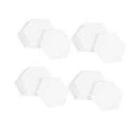 Mikikit 400 Piezas Plantillas de Papel para Patchwork Hexágono Moldes para Costura de Acolchado Materiales Duraderos para Proyectos Diy y Técnicas de Quilting Precisas