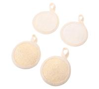 Mikikit 4Piezas Almohadillas Exfoliantes Faciales Depurador de Cara de para Limpieza Profunda para Tipos de y Portátiles para Doméstico Viaje