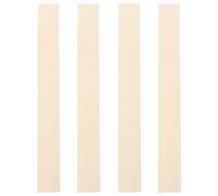 Mikikit 4piezas Tiras De Fieltro Autoadhesivas Para Teclas De Flauta y Clarinete Protección y Silenciamiento Para Instrumentos Musicales Fáciles De Instalar y Resistentes Uso