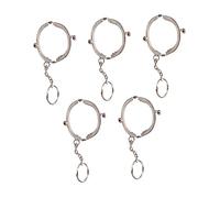 Mikikit 5 piezas Accesorios para Bolso DIY con Boquillas Metálicas para Monederos Diseño Creativo y Ligero para Manualidades