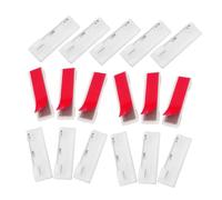 Mikikit 50 Piezas Alfileres de Seguridad Autoadhesivos para Insignias Pack Plastico para Etiquetas de Nombre Manualidades