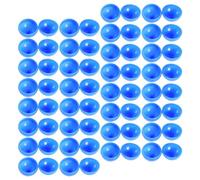 Mikikit 50 piezas Bolas de Lotería Abiertas para Fiesta Accesorios Coloridos para Bolas de y Prácticas