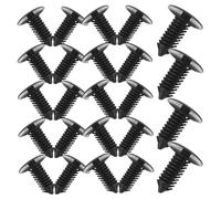 Mikikit 50 piezas Clips de Fijación de Plástico para Automóviles de Remaches para Parachoques y Paneles Instalación Duraderos y Confiables Kit de Sujetadores para Accesorios de Coche