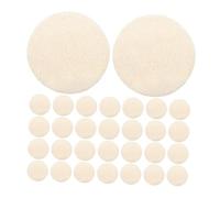 Mikikit 50 Piezas Unidades Esponjas Naturales de Lufa para Exfoliación Facial Almohadillas Duraderas y Ecológicas para Limpieza y Eliminación de Piel Muerta Uso para Ducha y Baño Hombre y