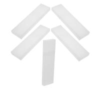 Mikikit 5piezas Cajas De Almacenamiento Para Raspadores De Lengua Estuche De Plástico Compacto Organizador De Viaje Para Raspador De Lengua