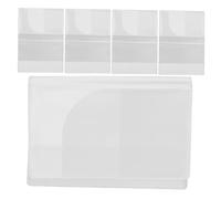 Mikikit 5piezas Titular del Pasaporte Funda De Viaje Múltiples Ranuras para Tarjetas De Identificación Estudiante y Crédito Adecuado para Pasaporte Licencia De Conducir y Documentos De Via