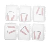 Mikikit 6 Piezas Clip Nasal para Natación Protección Profesional contra Ahogos Reutilizable y Cómodo para Agua y
