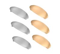 Mikikit 6 Piezas Clips Ovalados para Cabello Mujer Pinzas Metálicas Francés Elegantes para Fiestas y Ocasiones Formales Diseño Fácil de Usar y Acabado