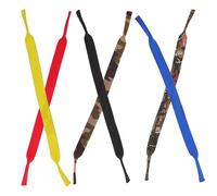 Mikikit 6 piezas Cordón Gafas Deportivas Antideslizante Elástico Flotante para Exteriores y Viaje