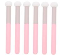 Mikikit 6 Piezas Esponja para Brocha Correctora Brocha de Maquillaje con Cabeza de Hongo de Aplicadores de Maquillaje para Base Cepillo para Difuminar