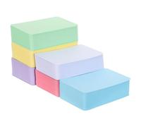 Mikikit 600piezas Tarjetas de Notas Coloridas X con Esquinas Redondeadas Doble Cara para Estudio Scrapbooking y Manualidades DIY para Preparación de Exámenes y Vocabulario